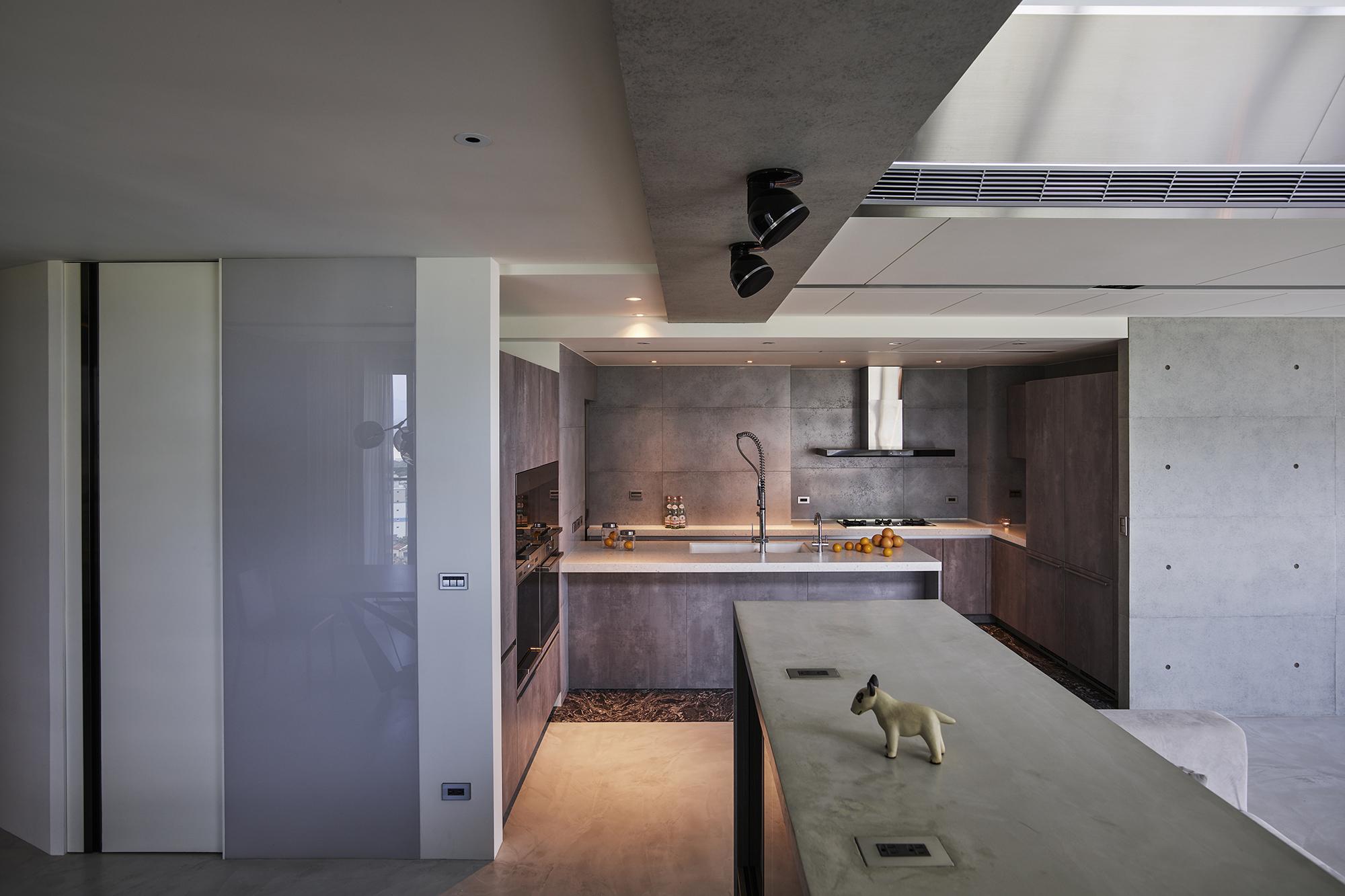 豪宅設計-空間的剖面-廚房